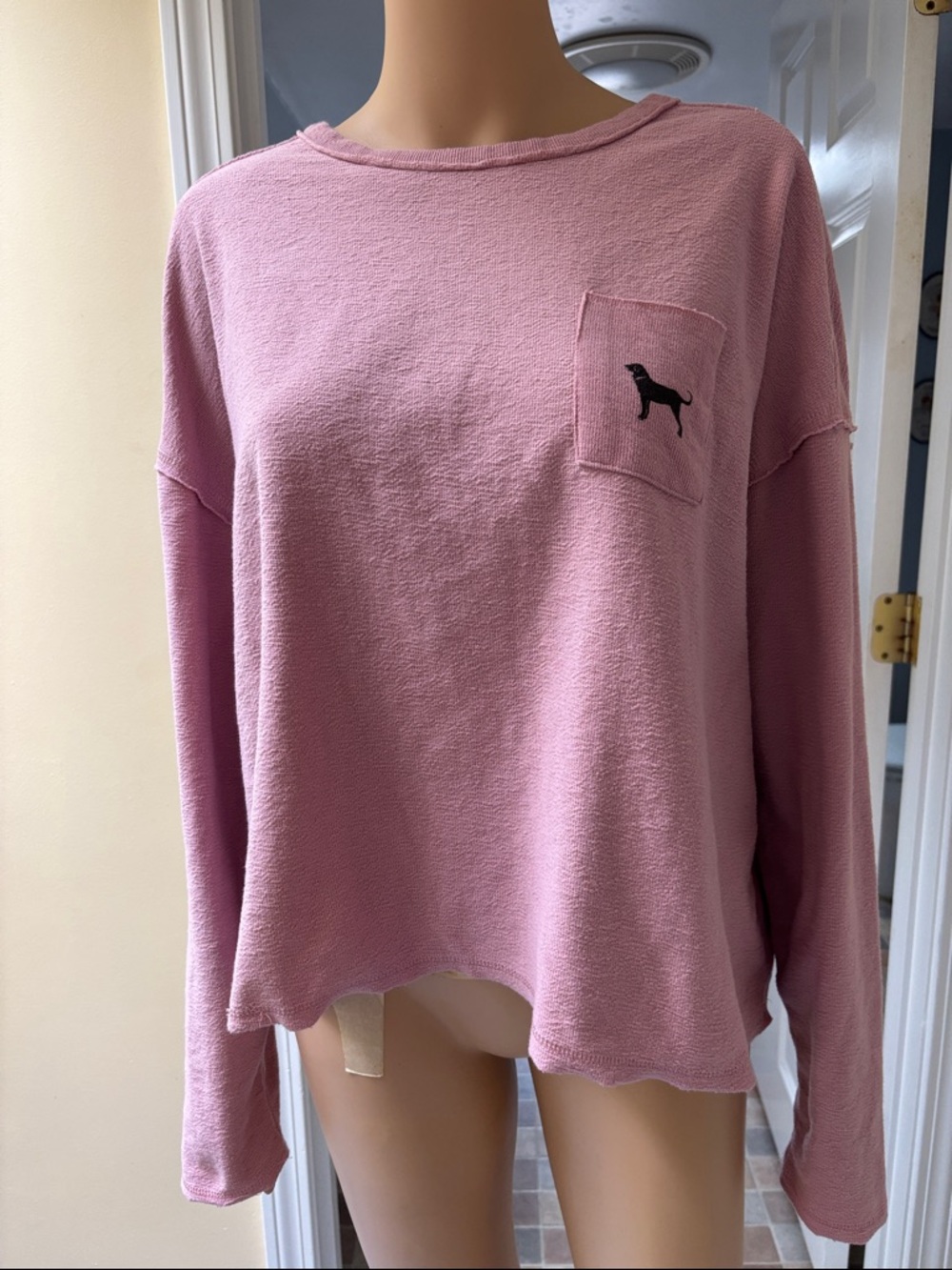 Black Dog long sleeve shirt Pinkish purple size large - Picture 5 of 11